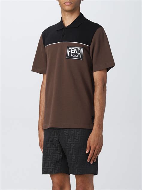 fendi polo tee|Fendi polo shirt men's.